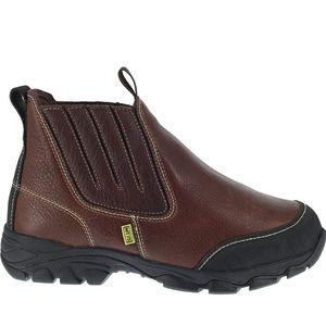 Iron Age Galvanizer leather steel toe boots sz 10